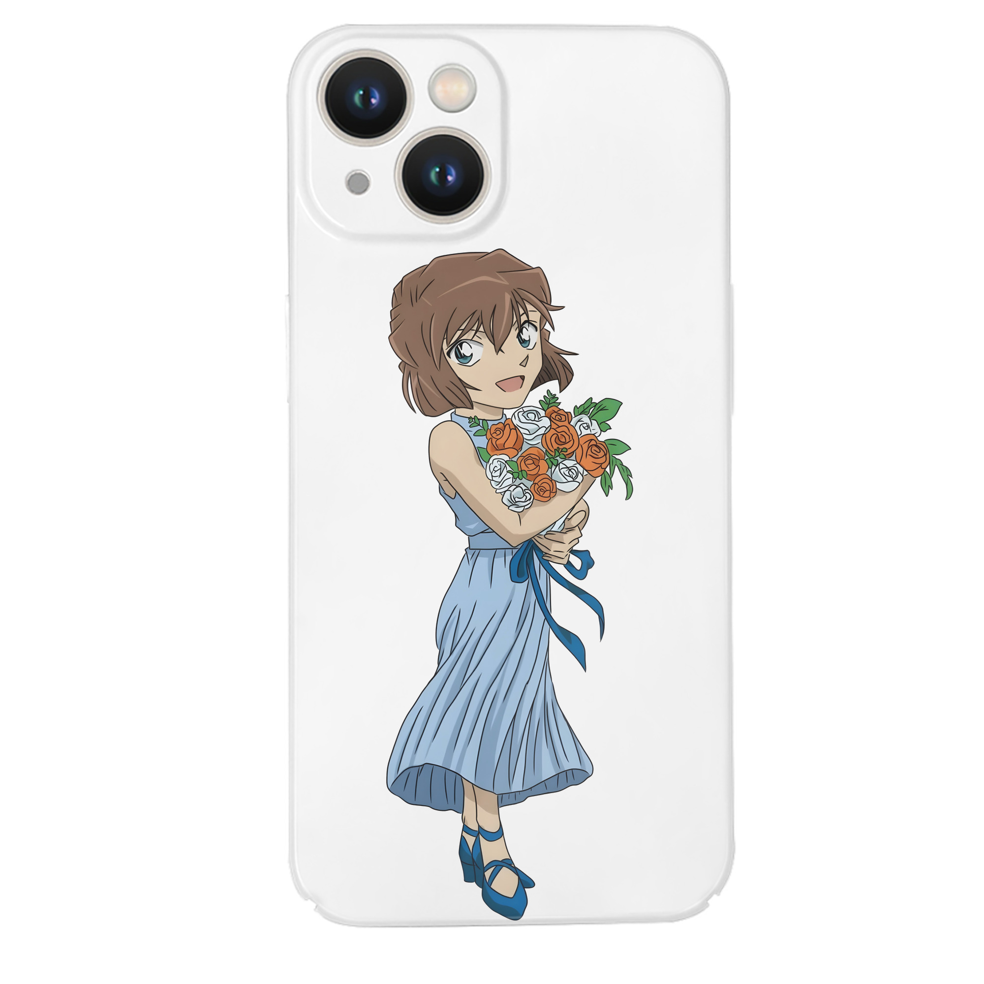 （画像用） 名探偵コナン 灰原 哀 はいばら あい Detective Conan Anita Hailey、Vi Graythorn Haibara Ai 【iPhone 14シリーズ対応】ハードケース